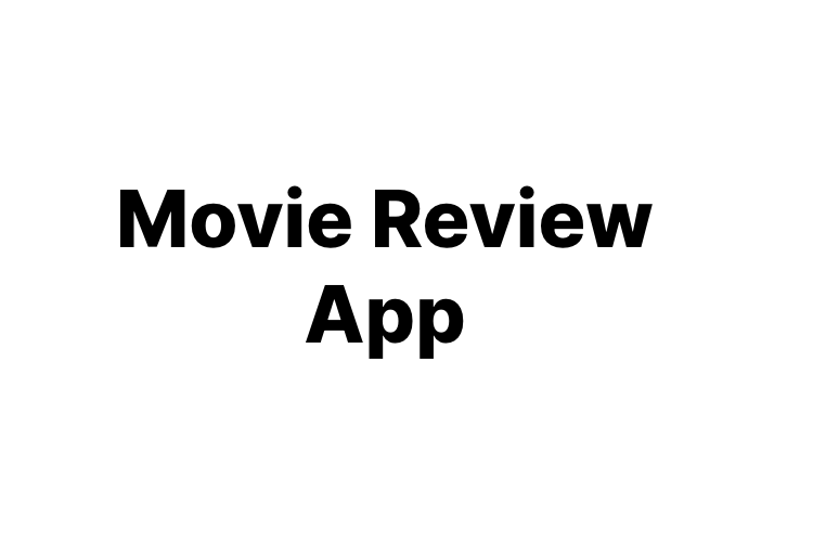 Movie Review App